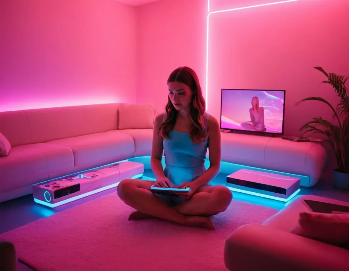 When Fantasy Meets Technology: Living with a Virtual Partner scene